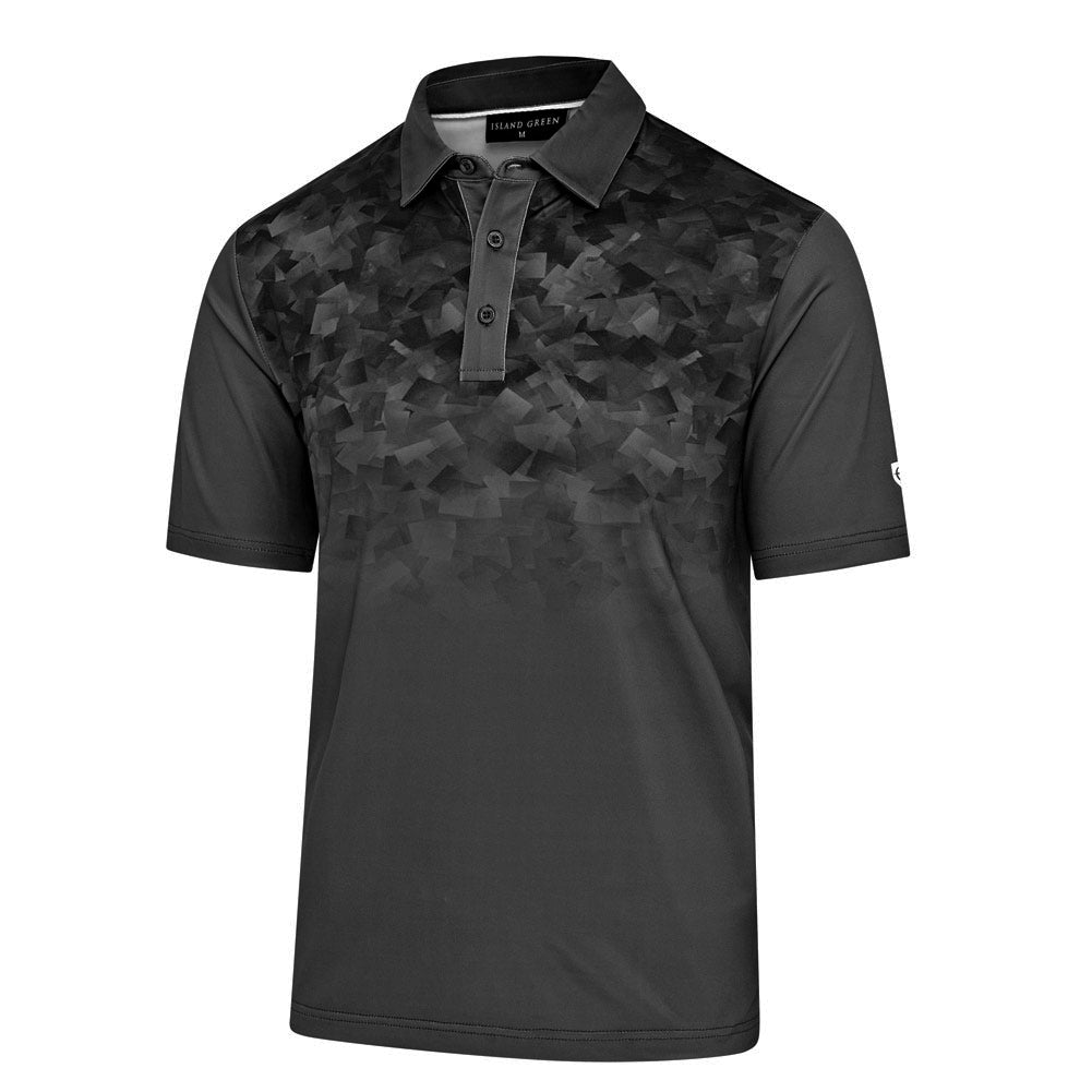 Mens Graded Print Golf Polo Shirt | Island Green – Pan World Brands