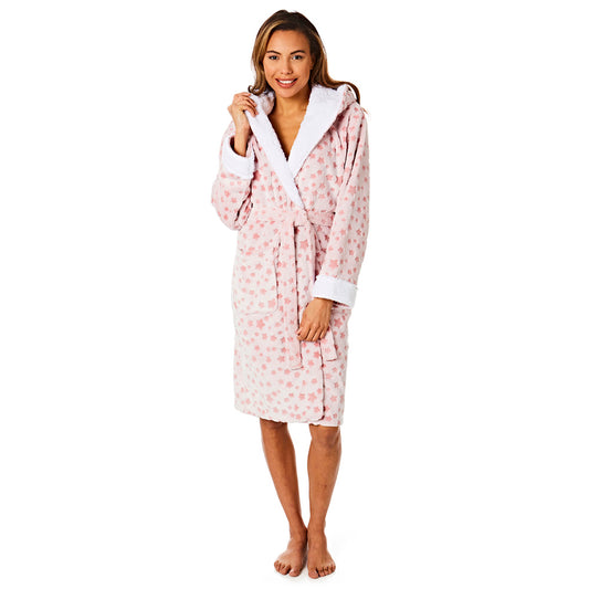 PWB7065 Ladies Star Print Robe