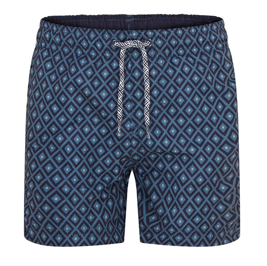 RCJSHO798 - Boys Diamond Print Swimming Shorts