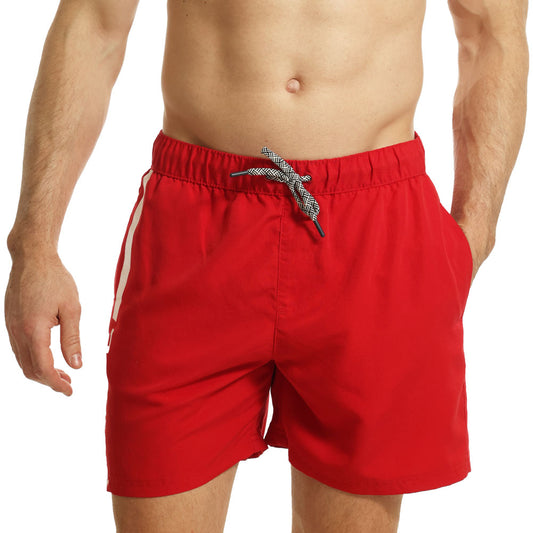 RCSHO777 - Men's Vertical Stripe Swimming Shorts