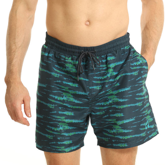 RCSHO797 - Men's Batik Tie Dye Print Swim Shorts