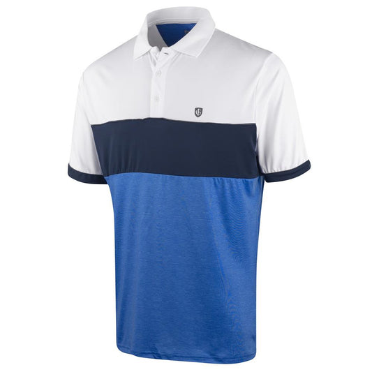 IGTS2040 - Men's Colour Block UV Protection Polo Shirt