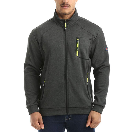 LCJKT124 - Men's Bonded Fleece Sweat Jacket