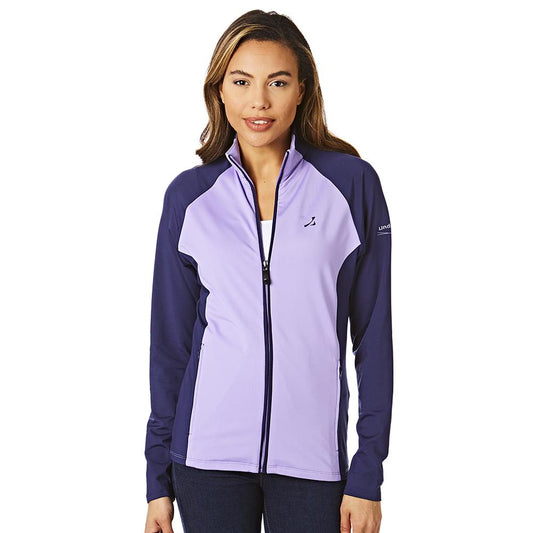 UPLTOP1683 - Ladies Raglan Sleeve Zip Through Top Layer