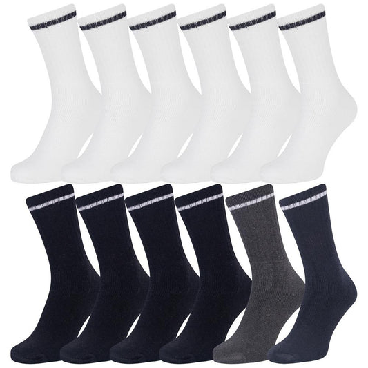 IMSCK222 - Men's Sports Socks (12 Pairs)