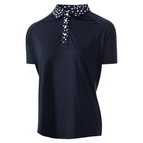 IGLTS2241 - Ladies Printed Raglan Sleeve Panels Polo Shirt