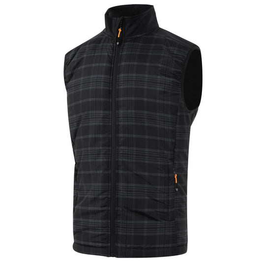 IGVST2237 - Men's Plaid Print Padded Vest