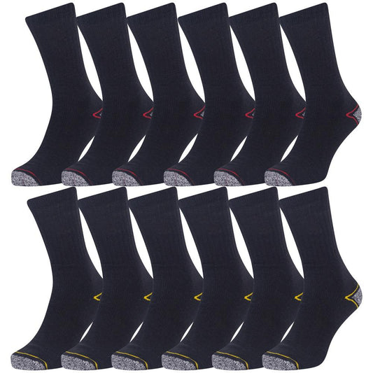 IMSCK221 - Men's Work Socks (12 Pairs)