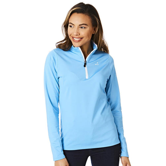 UPLTOP1686 - Ladies Zip Neck Top Layer