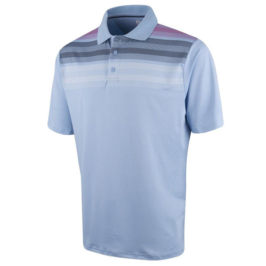 IGTS2049 - Men's Matrix Print Polo Shirt